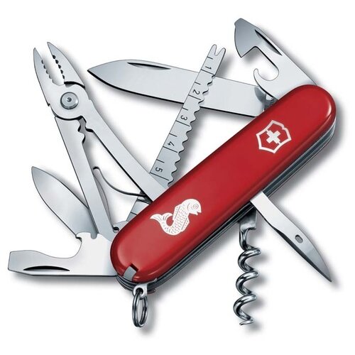 фото Victorinox. нож перочинный "angler", 91 мм, 19 функций, красный