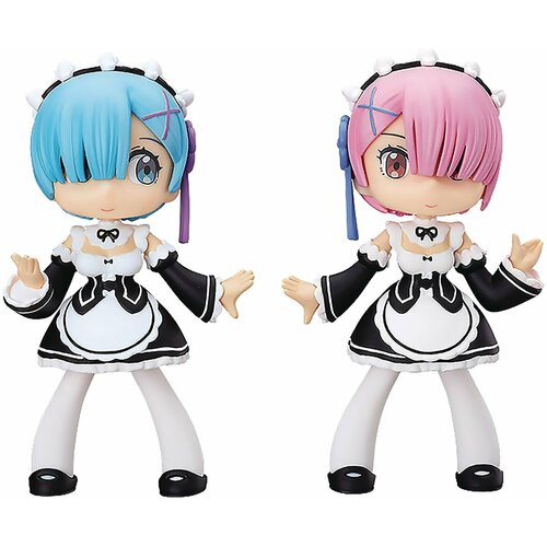 Фигурка Re: Zero Starting Life In Another World – Yurumari Rem & Ram Fine Clover (14 см) re zero starting life in another world ram rem pressed swimsuit beauty figure model boxed boyfriend holiday gift