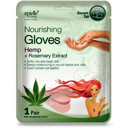 Epielle Gloves Nourishing Rosemary Hand - Питательная маска перчатки