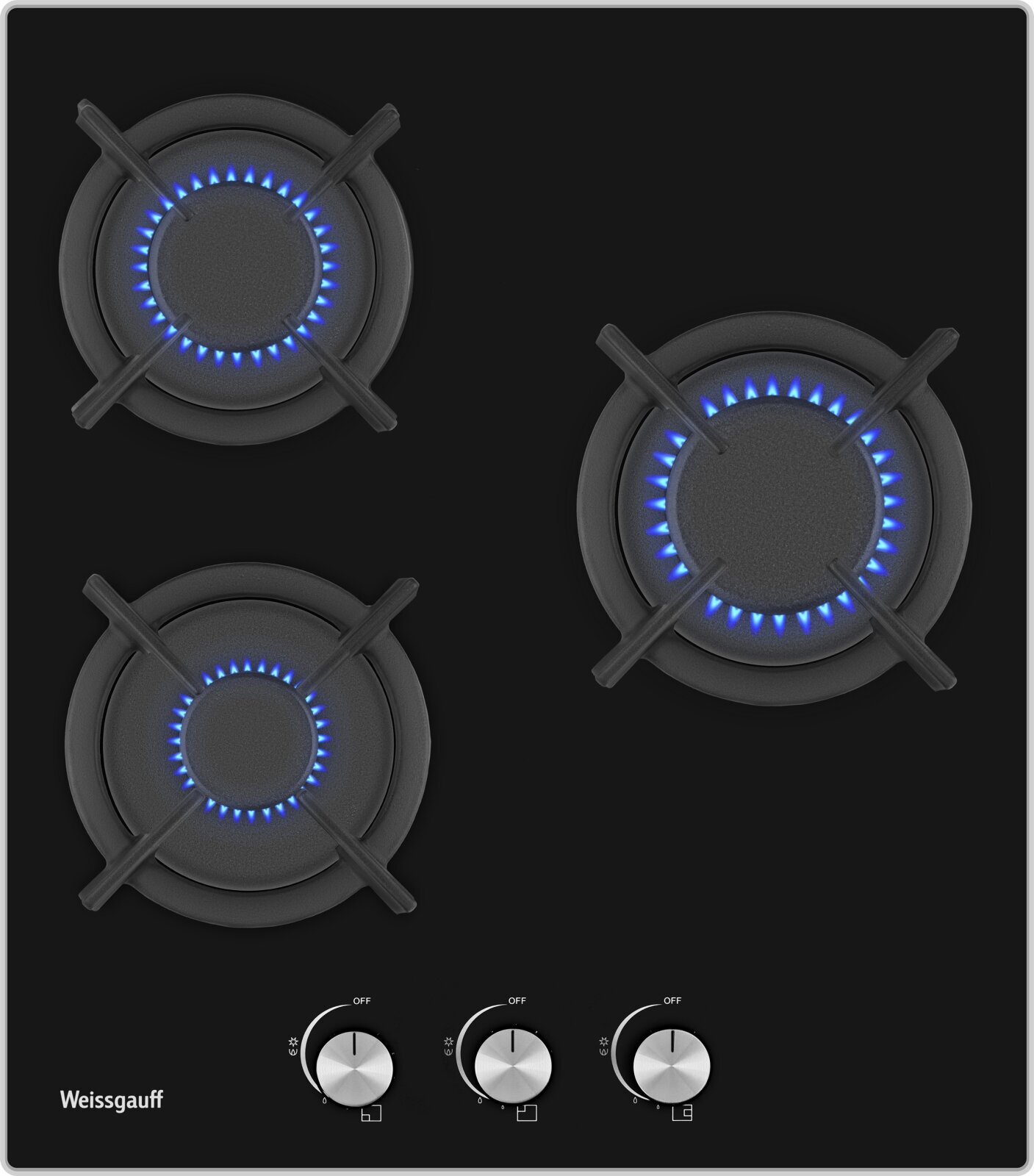 Газовая варочная панель Weissgauff HG 430 BGH