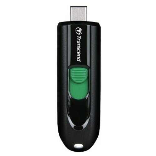 Накопитель USB 3.2 128GB Transcend JF790C Pen Drive, Type-C, Capless, Black