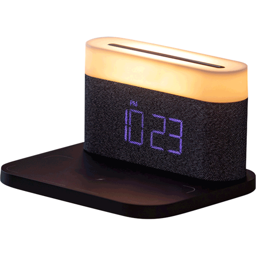 Ночник-будильник с беспроводной зарядкой Xiaomi VFZ Wireless Magnetic Charging Alarm Clock Black (C-WCLL-CO2)