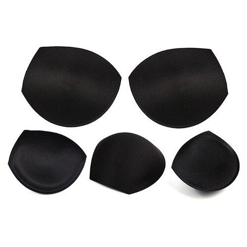 Чашечки корсетные TBY с эффектом push-up, размер 70, черный, 10 пар (TBY-01.03.70)
