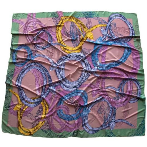 фото Платок 120*120 tranini (италия) змеи