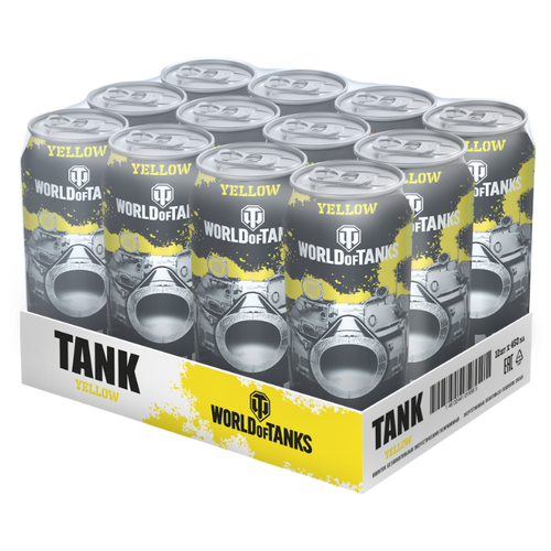 Энергетический напиток TANK Energy Yellow, 0.45 л, 12 шт.