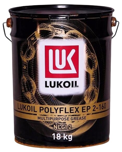 LUKOIL 1452204 пластичные смазки лукойл полифлекс ер 2-160 , ведро 20л., 1452204