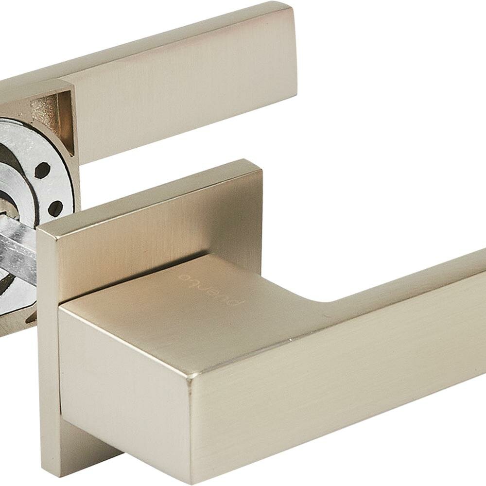 Дверные ручки Puerto Бискотти без запирания цвет супер матовый никель