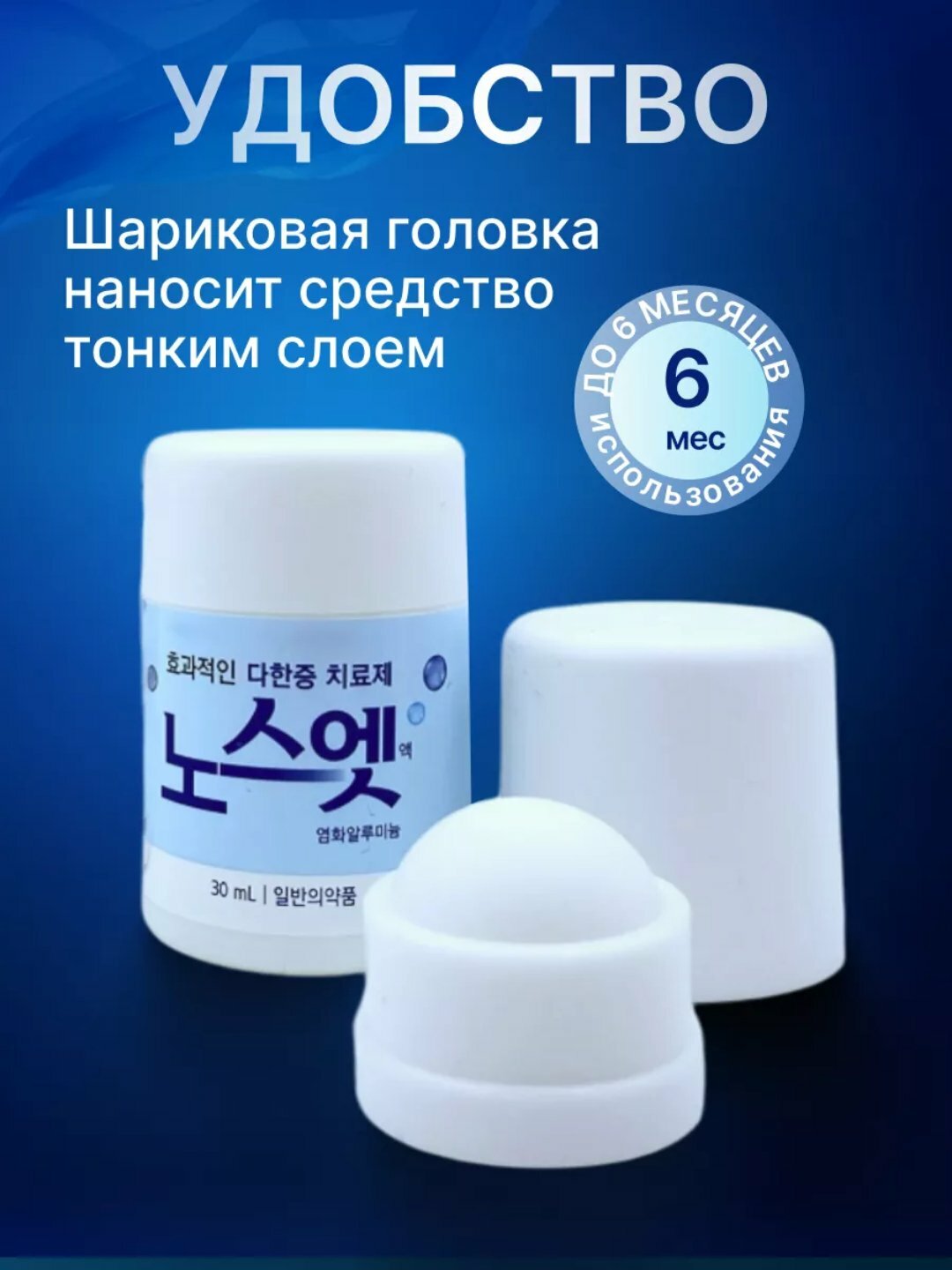 NO SWEAT NO STRESS — дерматологическое средство против гипергидроза для чувствительной кожи, 30 мл