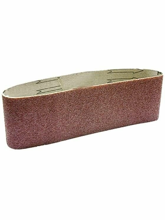 Лента абразивная бесконечная P 100 75 х 533 мм 3 шт Matrix 74284