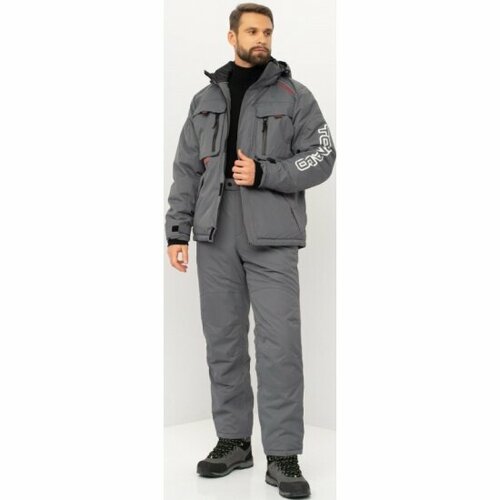 Костюм демисезонный Huntsman Торнадо -15 Серый Breathable, размер 44-46 (170-176 см)