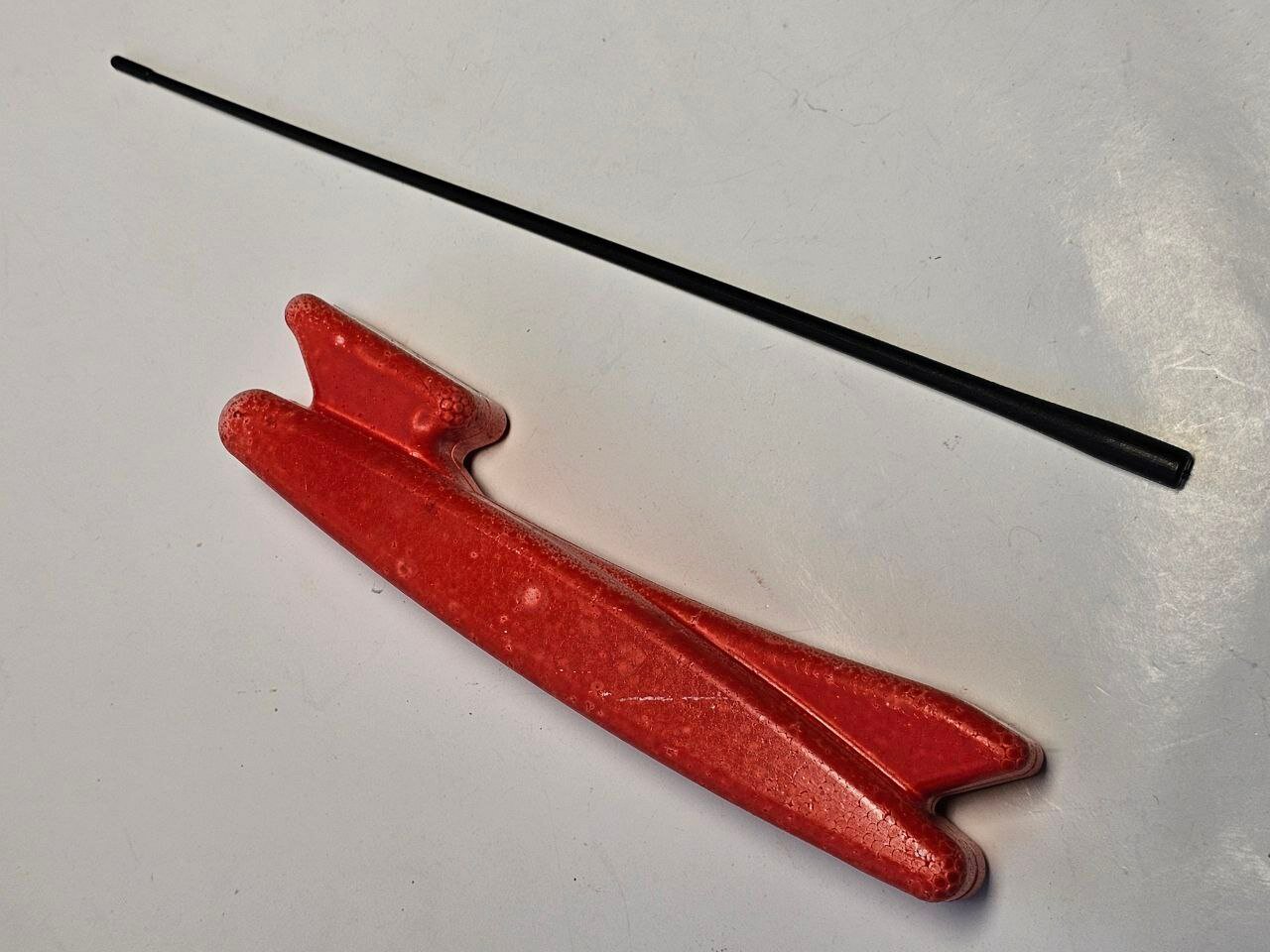 Комплект из 5 неоснащенных зимних удочек Fisher Mania кобылка для ловли на поплавок. — фото 1