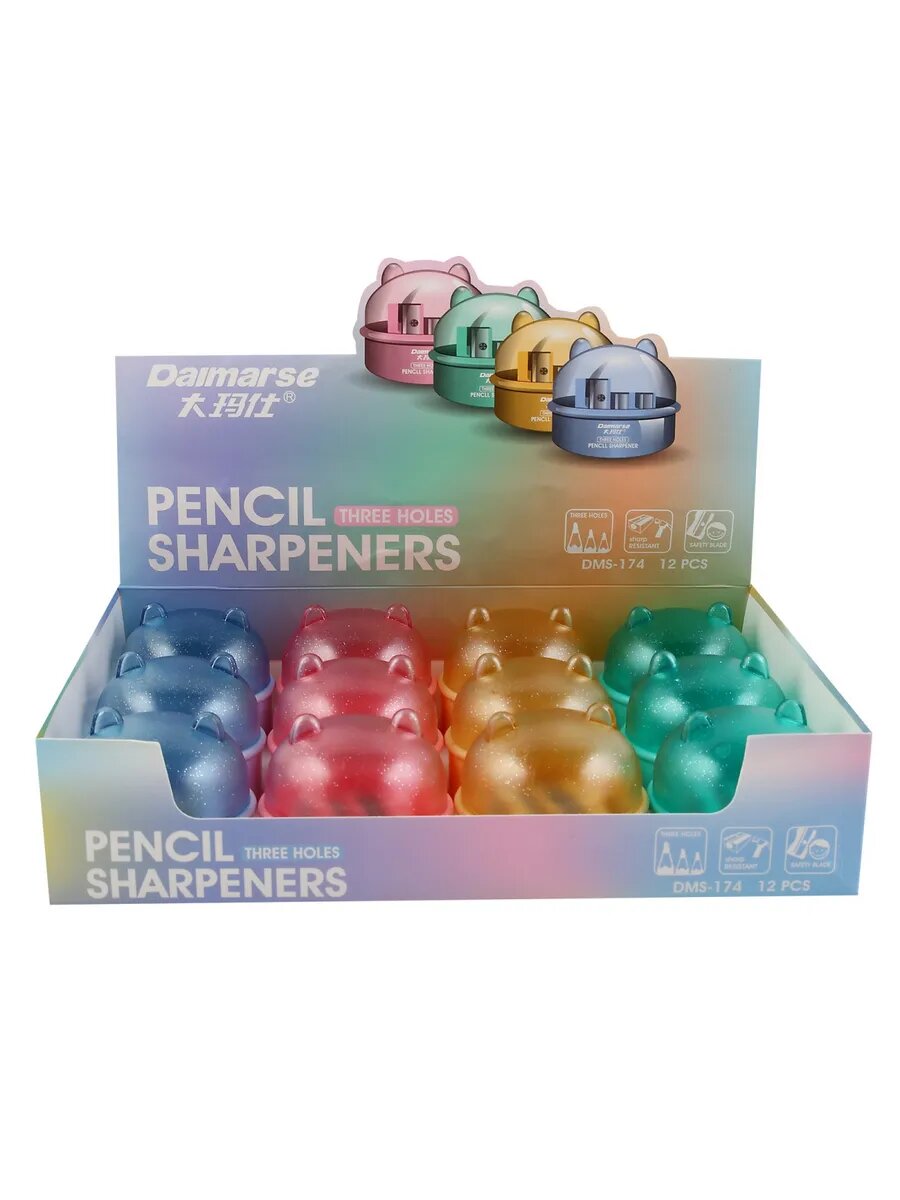 Точилка для карандашей ручная 1 шт — фото 1