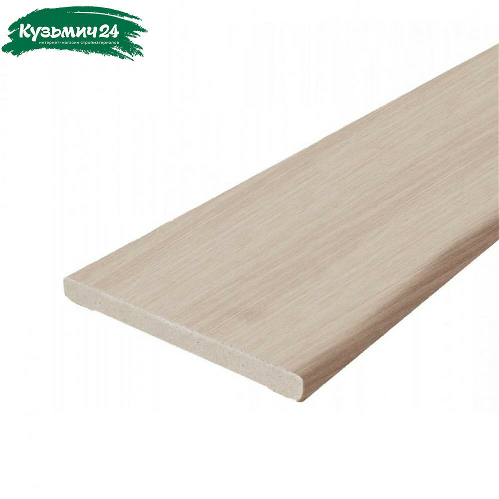 Добор телескопический 10х100х2070 мм МДФ Дуб ивори 2 шт.