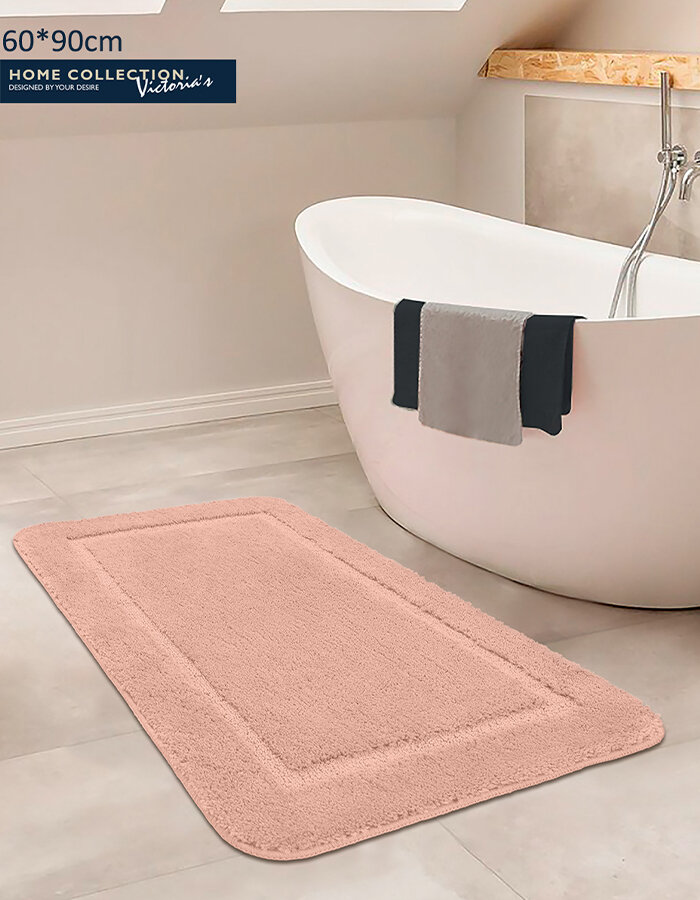 Коврик 60х90см для ванной комнаты нескользящий премиум коллекция