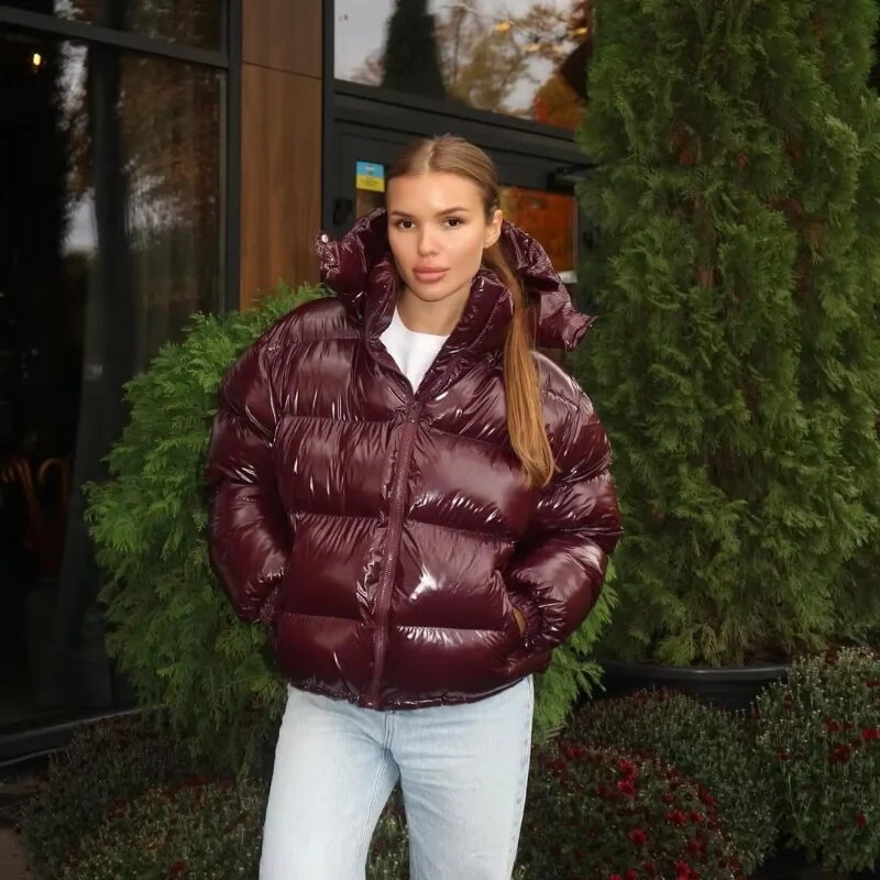 Куртка сноубордическая HFWOMENFZ размер S бордовый