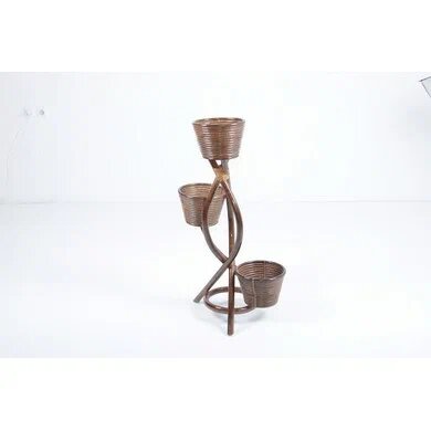 Цветочница Vinotti 15 29  Цвет  темный коньяк