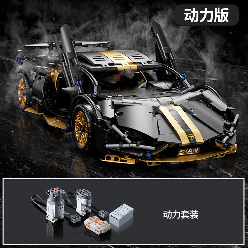 Совместим с кубиками LEGO, киберпанком, Porsche, Lambo, Star Wars, спортивным автомобилем Gini, детскими игрушками, машинкой с дистанционным управлением.