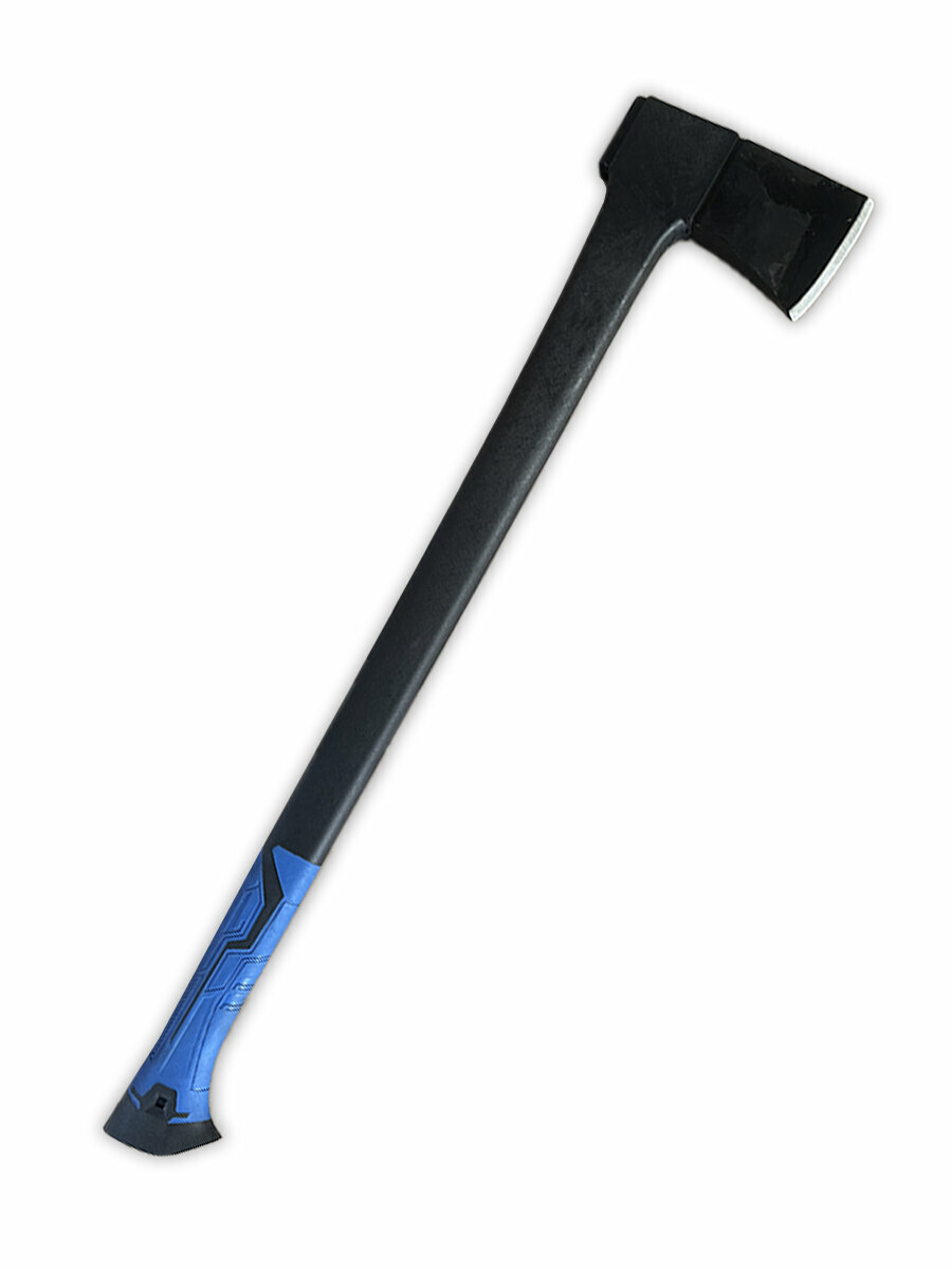 Топор-колун HAITEC HT-AXT2200N, стекловолоконная рукоятка, нескользящее покрытие, вес 2,2 кг — фото 1