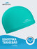 Шапочка для плавания тканевая 25DEGREES Comfo, цвет аквамариновый