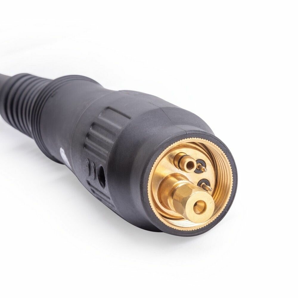 Сварочная горелка Uno MIG-15 кабель 3м; 0,8-1,0 мм проволока, ток 180А; шарнир, курок, воздушное охлаждение — фото 1