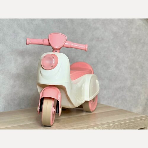 Изображение товара Беговел для малышей мотоцикл розовый (17886-1)