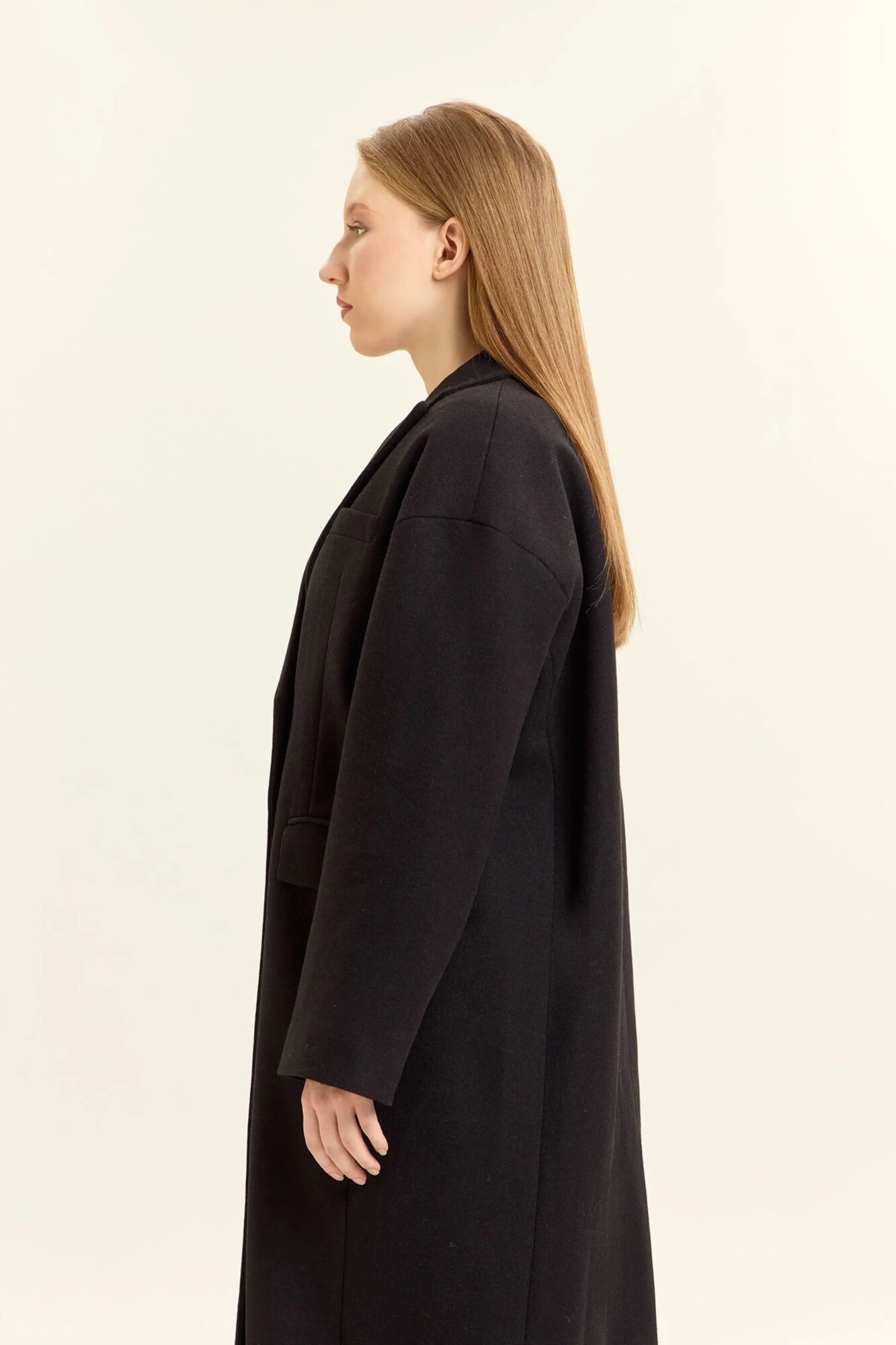 Пальто Selfie, размер XL, черный — фото 1