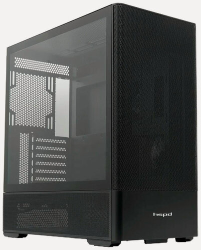 Изображение товара Компьютерный корпус HSPD M712 Black (M712-TGBK)