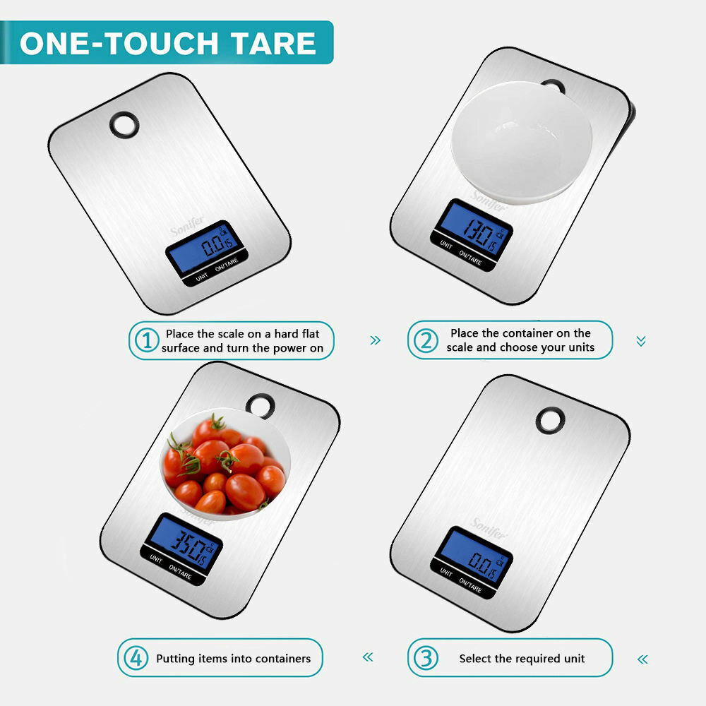 Цифровые кухонные весы Sonifer SF-1923