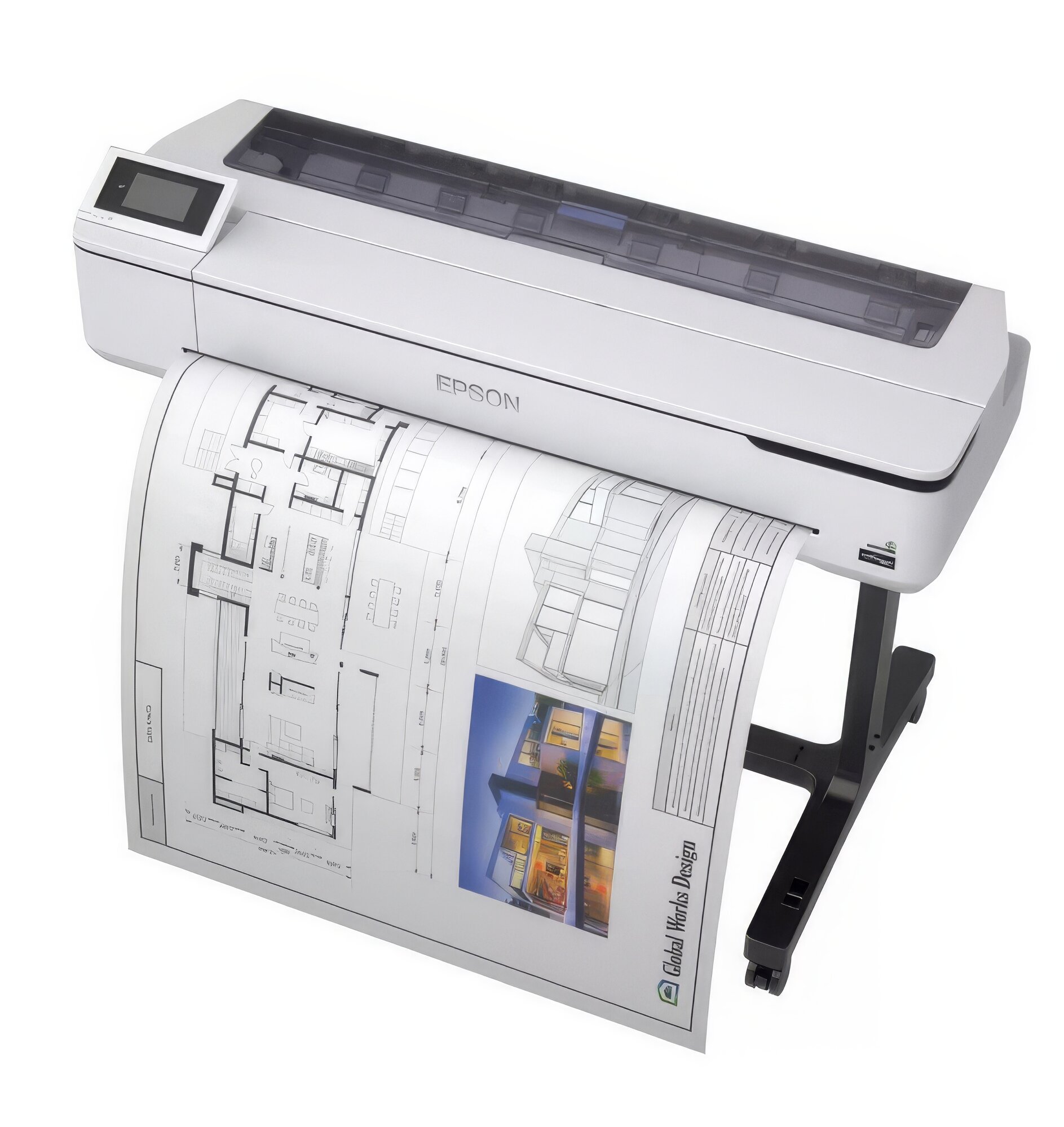 Рулонная бумага, для плоттеров A2, близко, белый, , 80г/м², 420мм — фото 1