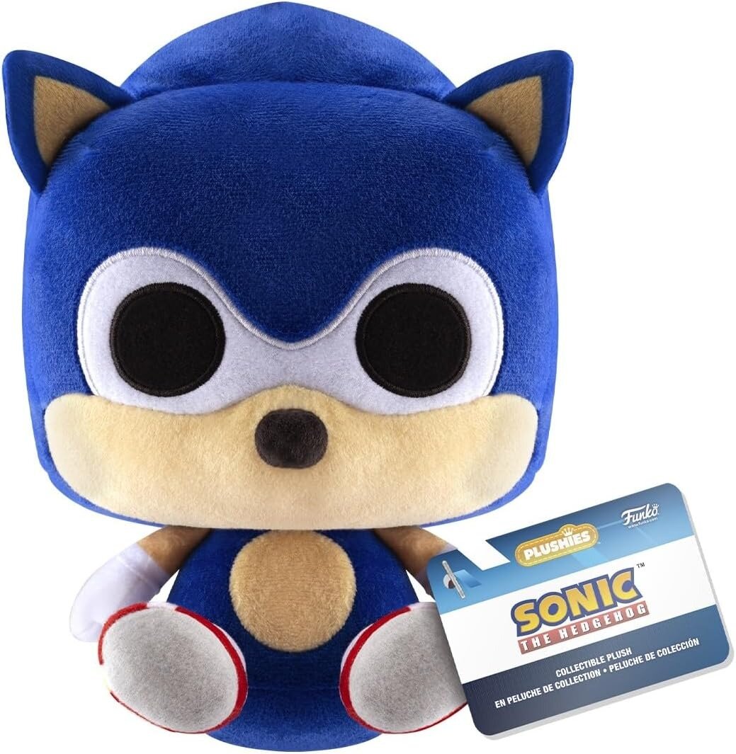 Мягкая игрушка Funko POP! Plush: Sonic The Hedgehog - Sonic 88179 Ежик Соник — фото 1
