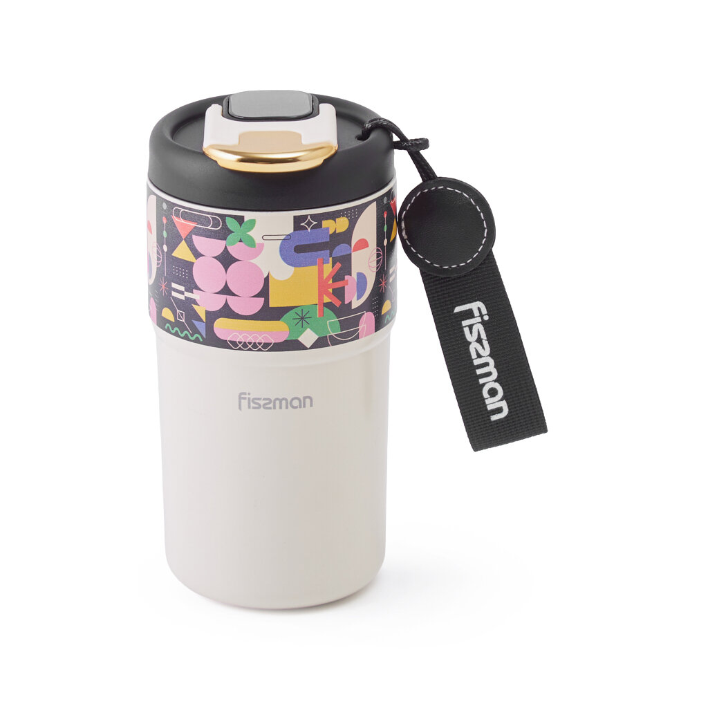 Термокружка с термодатчиком 410 мл (керамическое покрытие) арт. 19786