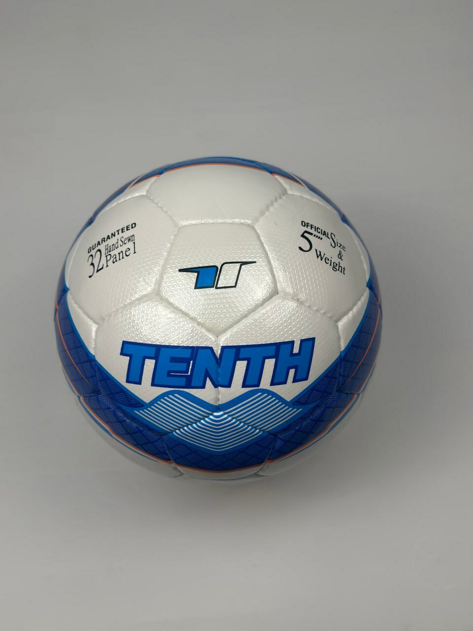 Футбольный мяч размер 5, для игры на профессиональном уровне TEN-21BLUEGUARE