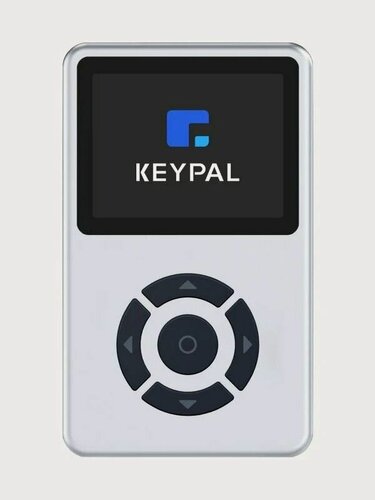 Изображение товара Аппаратный криптокошелек KeyPal Plus Silver - холодный кошелек для криптовалют от официального реселлера BIP39