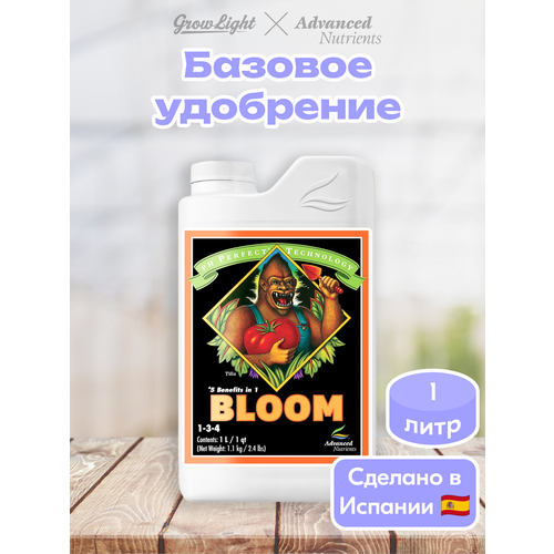 фото Удобрение advanced nutrients bloom, 1 л