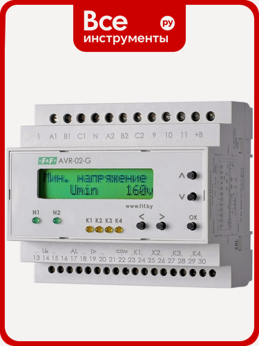 Изображение товара Устройство управления резервным питанием F&F АВР AVR-02-G EA04.006.005, для нижнего порога