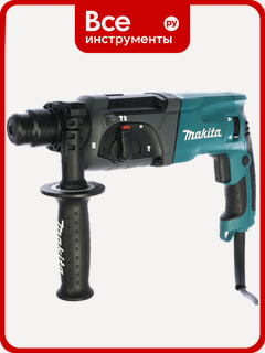 Изображение товара Перфоратор Makita HR2470 с мощностью 780 Вт, частотой ударов до 4500 уд/мин и режимом долбления для профессионального ис