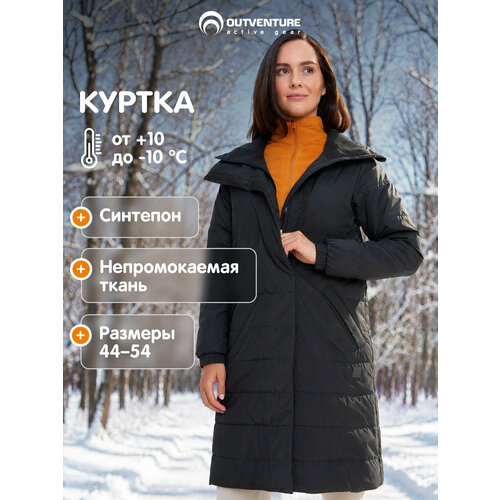фото Куртка outventure, размер 46, черный