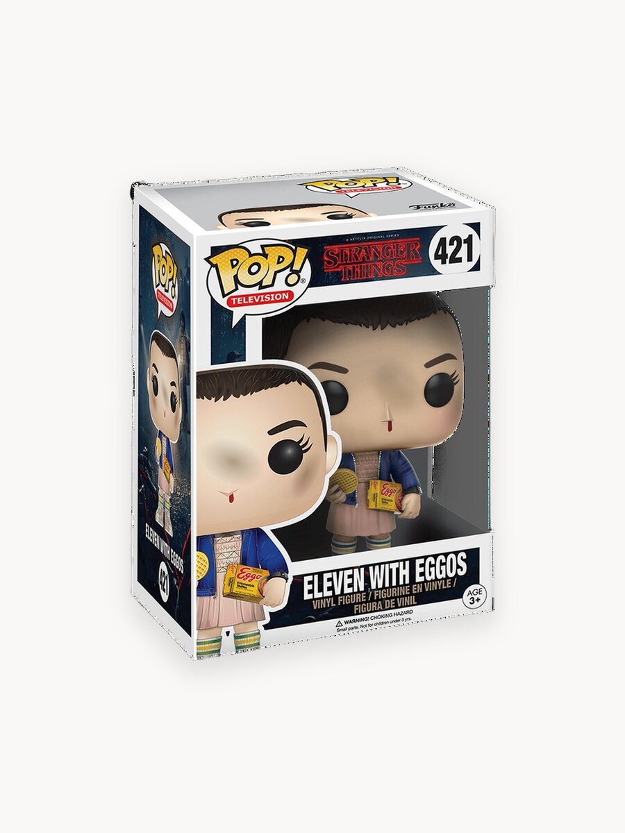 Фигурка Funko POP! Television: Stranger Things - Eleven with Eggos 13318 (421) Очень странные дела — Одиннадцать
