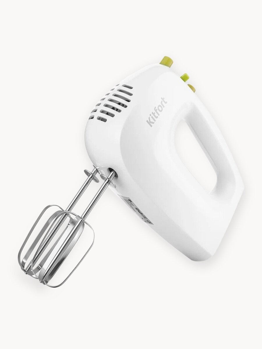 Миксер Kitfort КТ-3071-2 бело-салатовый