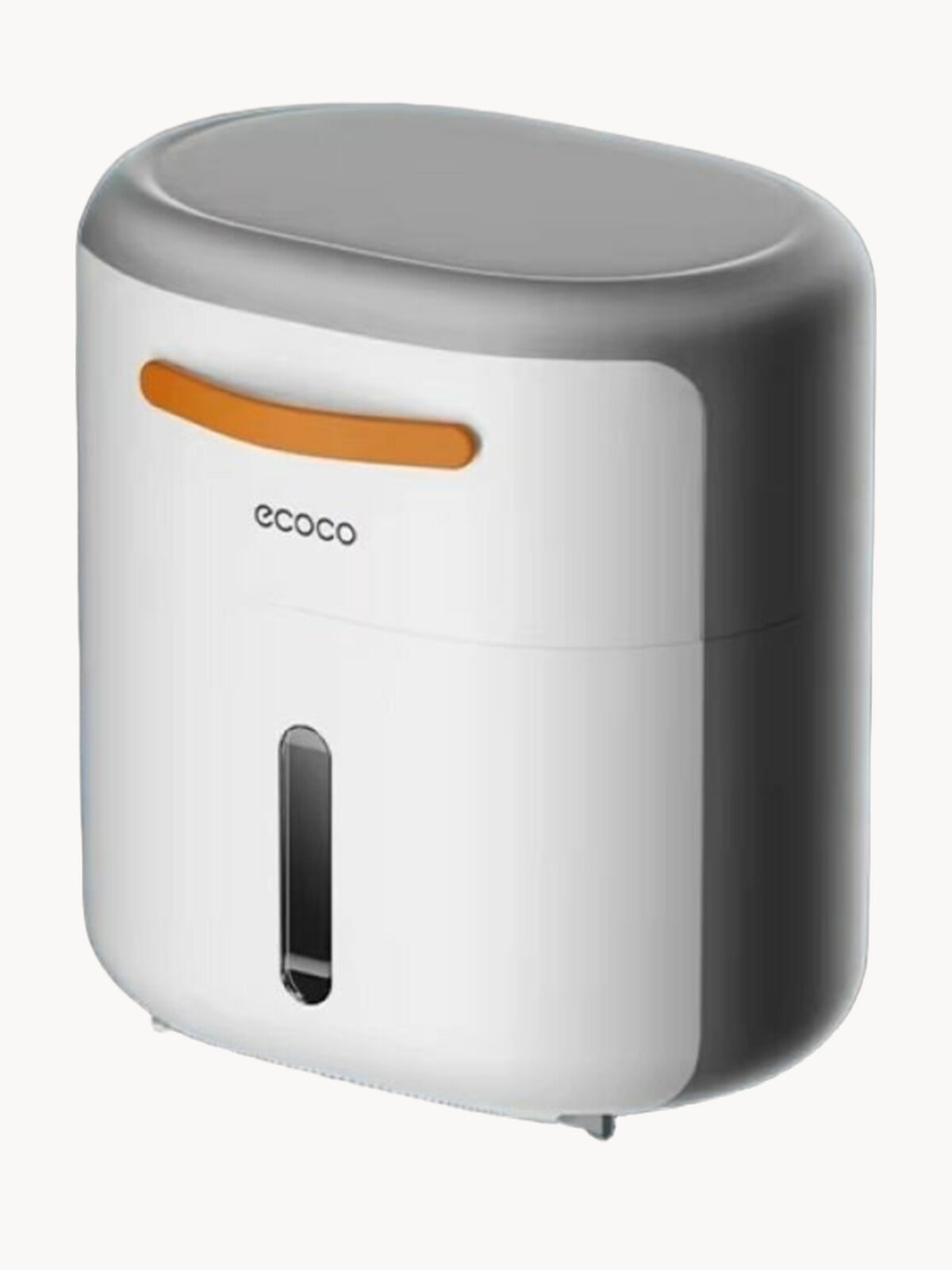 Держатель для туалетной бумаги Ecoco, с полкой, клейкое крепление