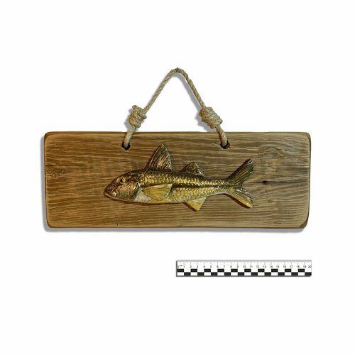 Керамическая настенная статуэтка барабульки исп. 1