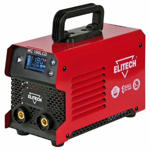 Сварочный инвертор ELITECH ИС 190LCD 845800₽