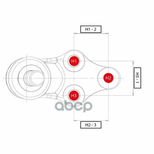 Шаровая опора CTR CBT39 /CB0387/ TOYOTA Camry/Vista 91-