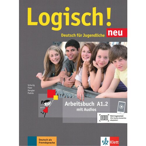 Logisch! NEU A1.2 Arbeitsbuch mit Audios zum Download swerlowa olga hallo anna 2 neu deutsch für kinder arbeitsbuch mit sticker und bastelvorlagen