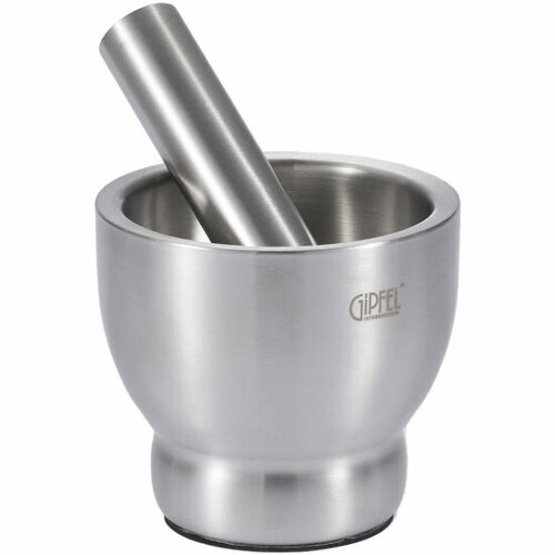 фото Ступка gipfel 12,5х11,5 см с пестиком 15 см 51740