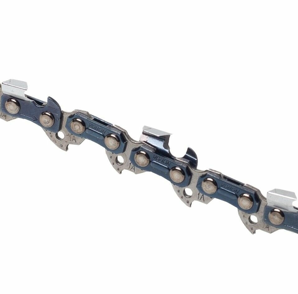 фото Цепь пильная 50 звеньев, шаг 3/8, толщина хвостовика 1,1мм, профиль зуба - чизель