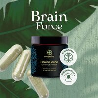 Brain Force Amazonica 60 капсул 650мг. Ноотропный комплекс растительных и грибных экстрактов для креативности и интеллекта. Ноотроп. Адаптоген.