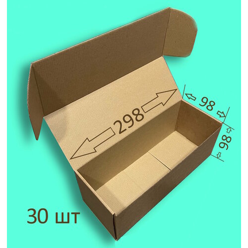 Самосборная коробка картонная 300х100х100 (30шт)