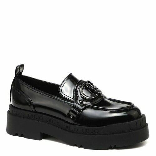 ботинки liu jo размер 41 черный Лоферы LIU JO, размер 36, черный