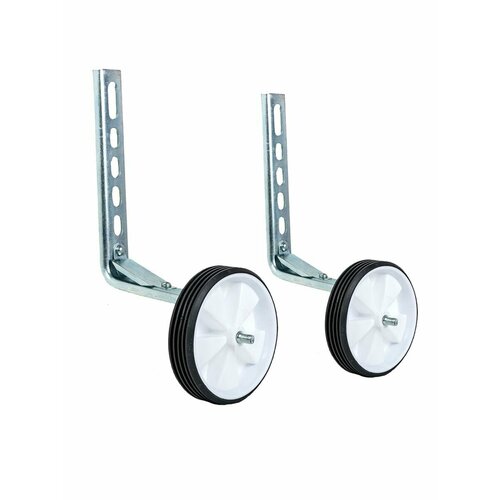 Колеса дополнительные (пара) 110 мм кронштейны с усилителем белые, 3243044-82-KR2